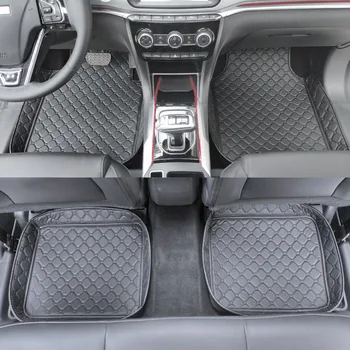 

ZHAOYANHUA Car Floor Mats Universal Fit Mercedes Benz A B C E class W211 W212 W204 W205 W176 W169 W245 W246 carpet liners