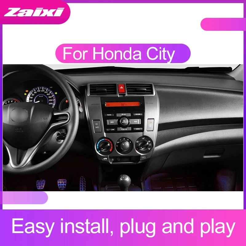 Best ZaiXi For Honda City 2008~2013 Android Car GPS Multimedia player 2 Din WIFI GPS Navigation Autoradio Radio Maps BT FM 5