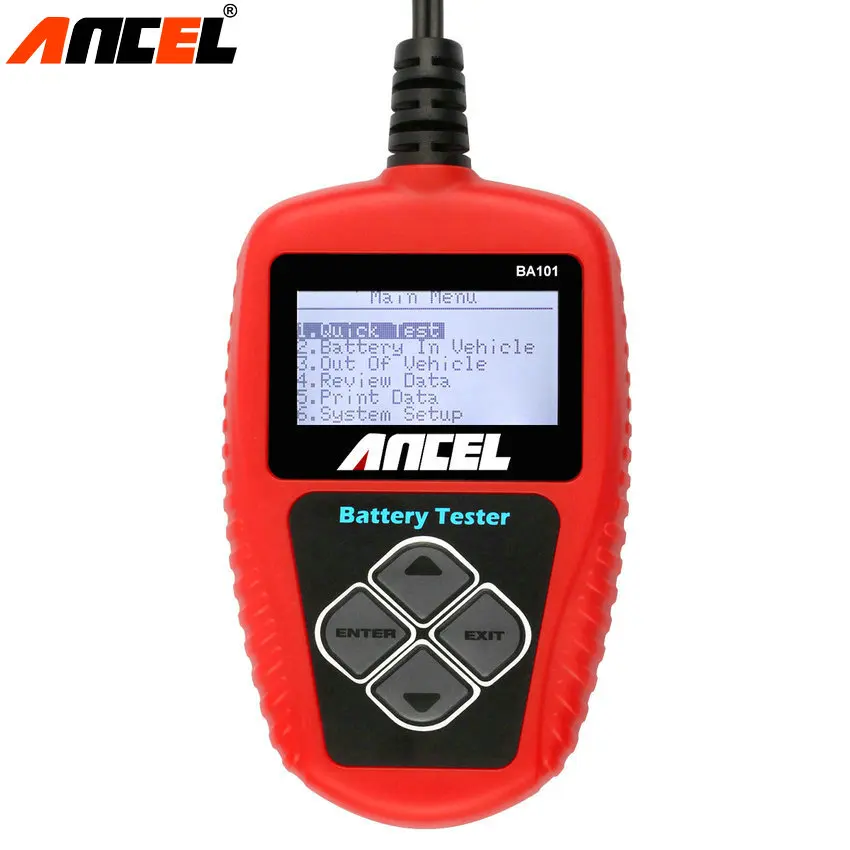 Buy Original Auto Battery Tester Ancel BA101 Automotive 12V Vehicle Car Battery