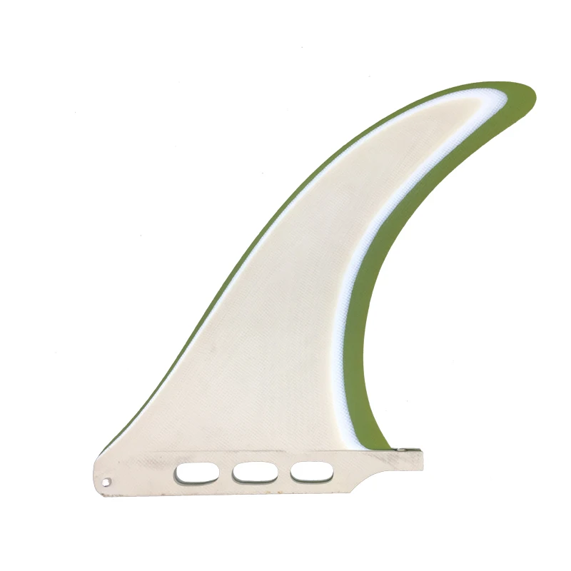 

2019 White Olive Longboard Fin Surfboard Single Fin Surf Racing Fin For Surfing