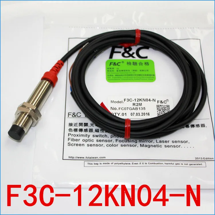 F3C-12KN04-N/N2/P/P2 R2M F& C M12 датчик приближения Сенсор и