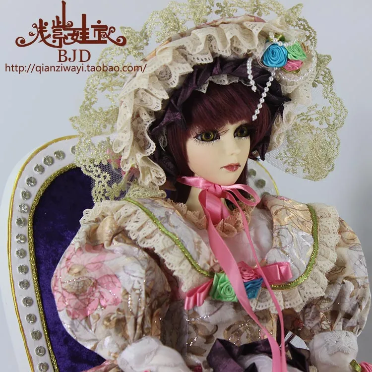 1/4 1/3 на шарнирах, в масштабе платье+ шляпа набор для BJD/SD Одежда Аксессуары куклы, не включены кукла, обувь, парик и другие аксессуары 18D1580