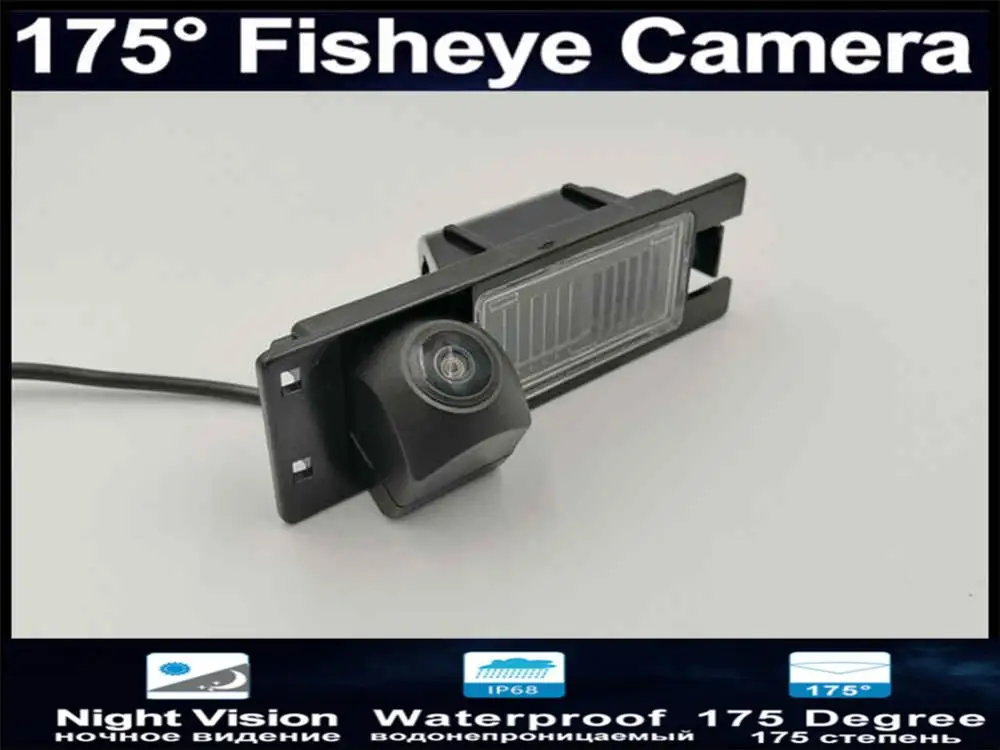 Car Rear view Camera 1080P Fisheye Reverse Camera for Opel Astra H J Corsa D Meriva A Vectra C Zafira B FIAT Grande Insignia