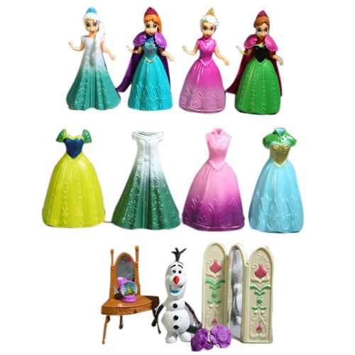 frozen magic clip dolls