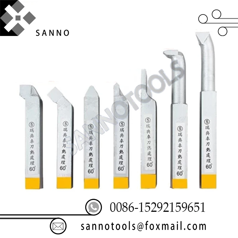 Tungsten steel welding turning cutter, lathe machine tool bits various of Irregular tipped tool bit 12 X 12 shank cutting tools (3)