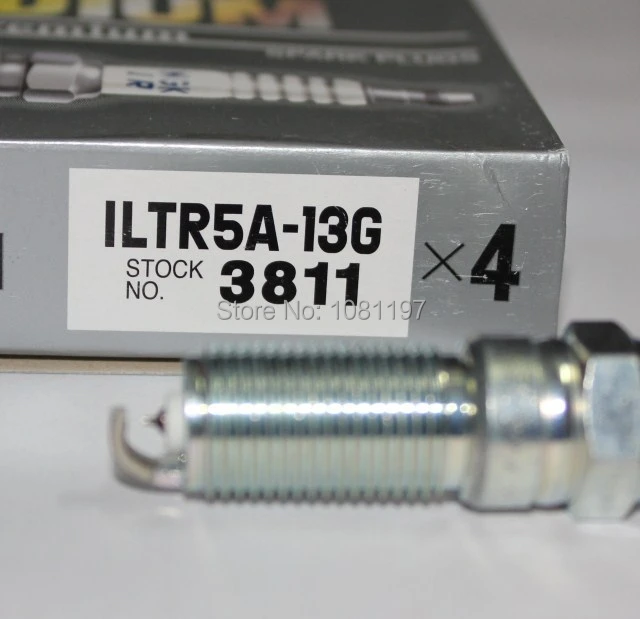 NGK 3811 Pack of 1 ILTR5A-13G Laser Iridium Spark Plug NGK 3811 Pack of 1 ILTR5A-13G Laser Iridium Spark Plug