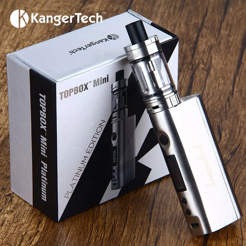 

Original Kangertech TOPBOX Mini Vape Kit 75W w/ Kanger KBOX Mini Mod and 4ml TOPTANK Mini Atomizer Tank vs 75W KBOX Mini Box Mod