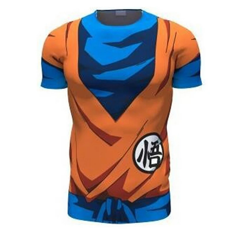 Newest Cute Kid Goku 3D T Shirt DBZ Short Sleeve T Shirts Male Female