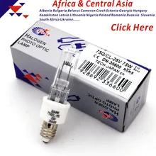 DONAR DN-36600 75Q/CL-28V 75 Вт 75Q/CL-MS Q75CL 28V75W с миниатюрными винтами база E10 галогеновая лампочка стоматологического экзамена лампа для подсветки