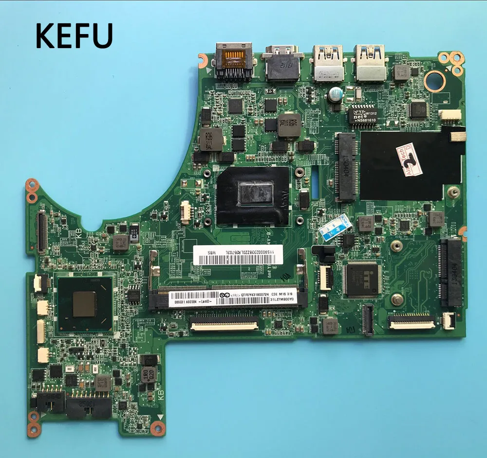 

KEFU DALZ7TMB8C0 REV C 11S90002339 For lenovo Ideapad U310 13'' Laptop Motherboard with processor on board