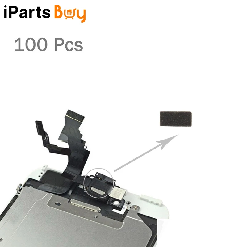 IPartsBuy новинка 100 шт. кнопки Home гибкий кабель губчатые накладки для iPhone 6s |