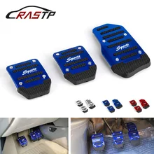 Car-Pedal-Cover Manual-Series Universal Aluminum Automatic Non-Slip RASTP Set-Kit Rastp-3pcs/Set