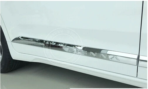

Side door body molding streamer trim protector cover article scratch-resistant for Toyota Sienna 2015 2016