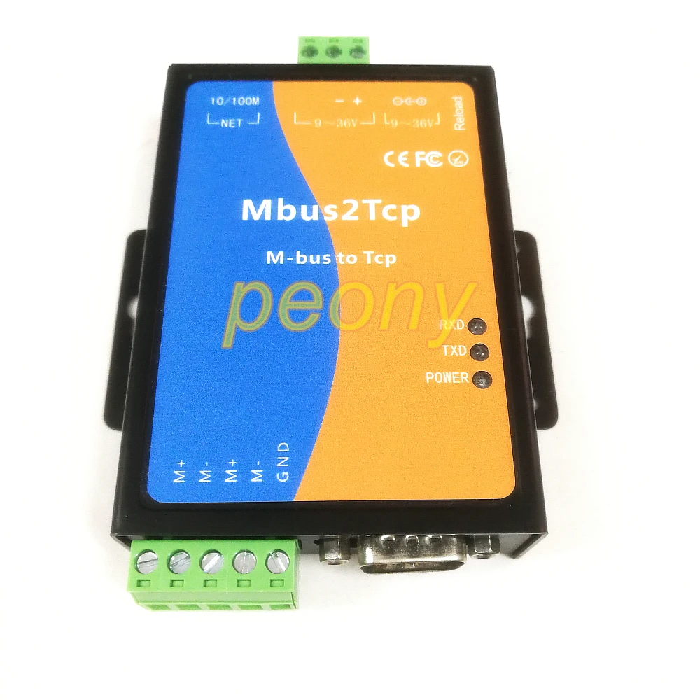 M-BUS/MBUS/Meter-BUS к Ethernet/TCP конвертеру