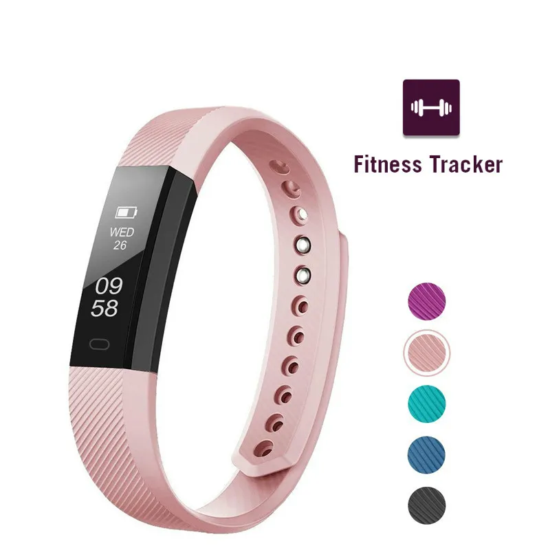 

Fitness Tracker Smart Bracelet ID115 Veryfit APP Bluetooth Band Activity Monitor Alarm Clock Sports Wristband for iOS Android