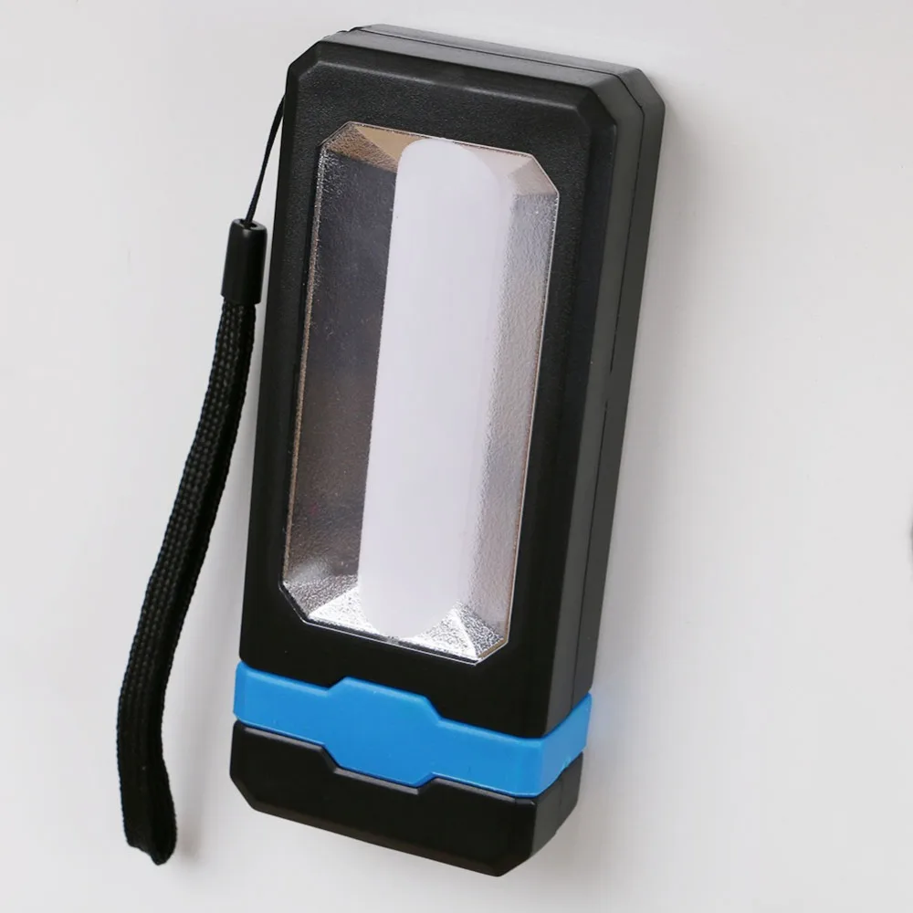 SANYI Портативный 2* светодиодный фонарик, работающий от USB, перезаряжаемый фонарь на солнечной батарее, магнитный, 2 режима, фонарь для кемпинга, ремонта автомобиля