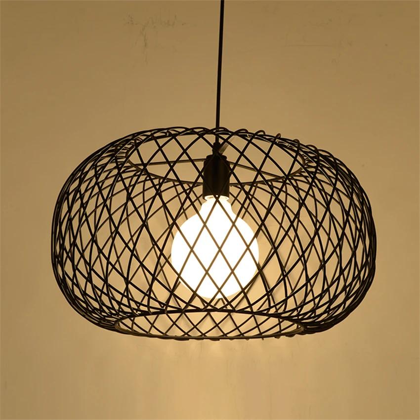 

Retro LED Chandelier Creative Modern Minimalist LED Chandelier Restaurant Creative Personality Parlor Reading Single Head Wire