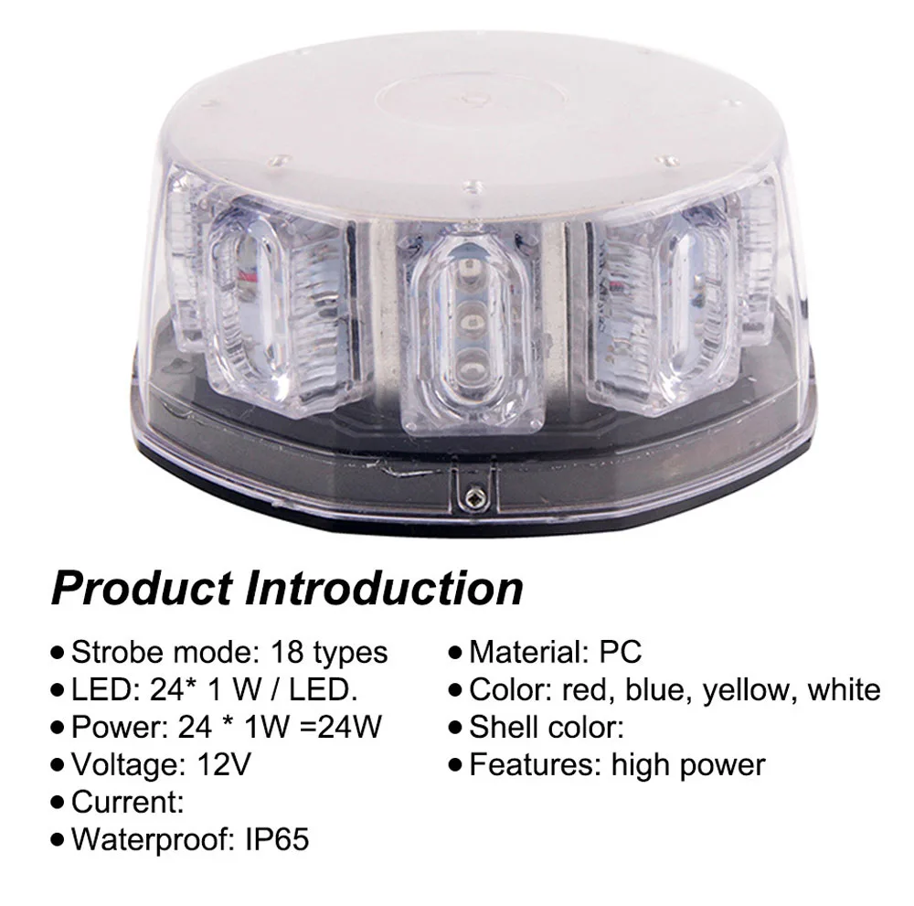 car led light flashing warning lamp high power auto bulb 7
