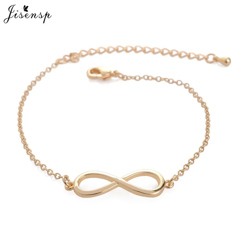 Jisensp Модные Винтажные бесконечные браслеты для женщин и мужчин ювелирные изделия Pulseiras State Мужские t Best Friend Bijoux подружки невесты подарок