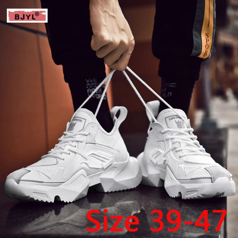 

BJYL A new summer version of the 2019 ply-size men's shoe is a platform for sport casual high-tops with a hipster insole