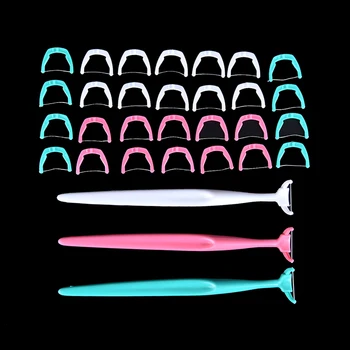 

Dental Oral Care Clean Brush Toothpicks Tools Professional 20 X Replacement Dental Floss Head+1pc Teeth Stick Interdental