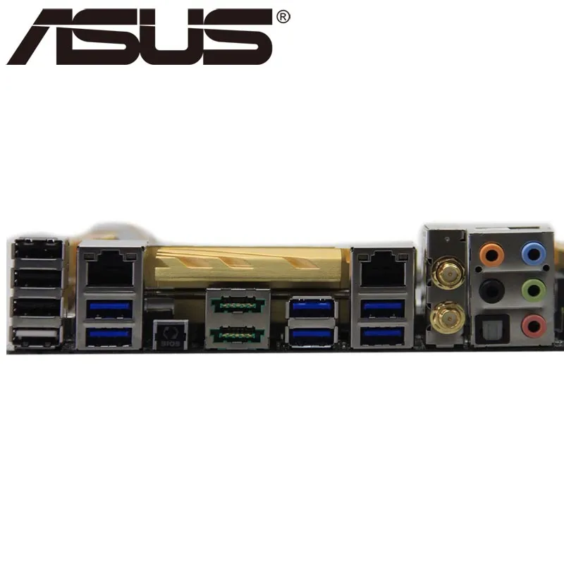 Asus X79-DELUXE настольная материнская плата X79 Socket LGA 2011 Core i7 DDR3 64G ATX UEFI биос оригинальная б/у материнская плата в продаже