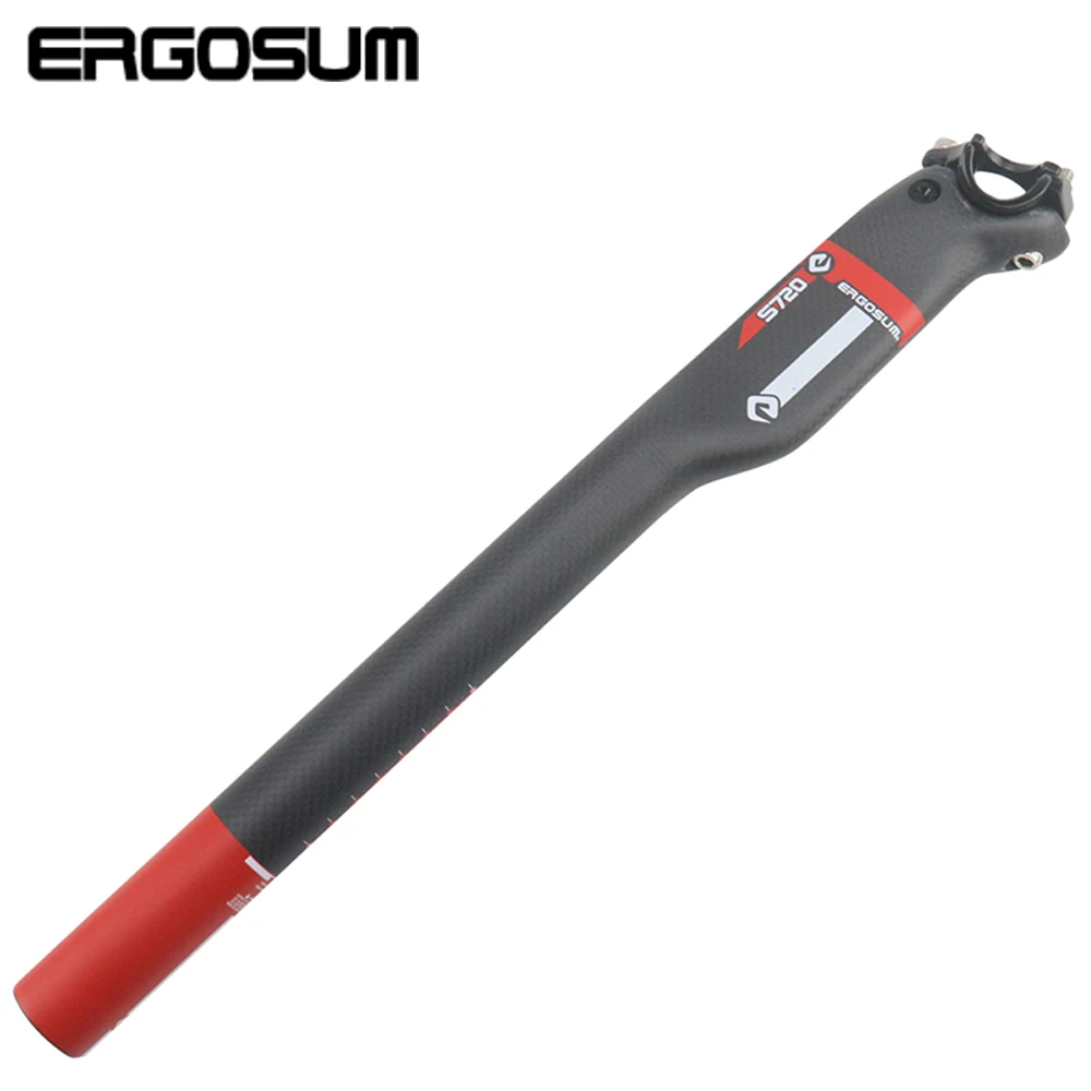 ERGOSUM Cycling Seatpost Carbon 27.2/30.8/31.6mm R...