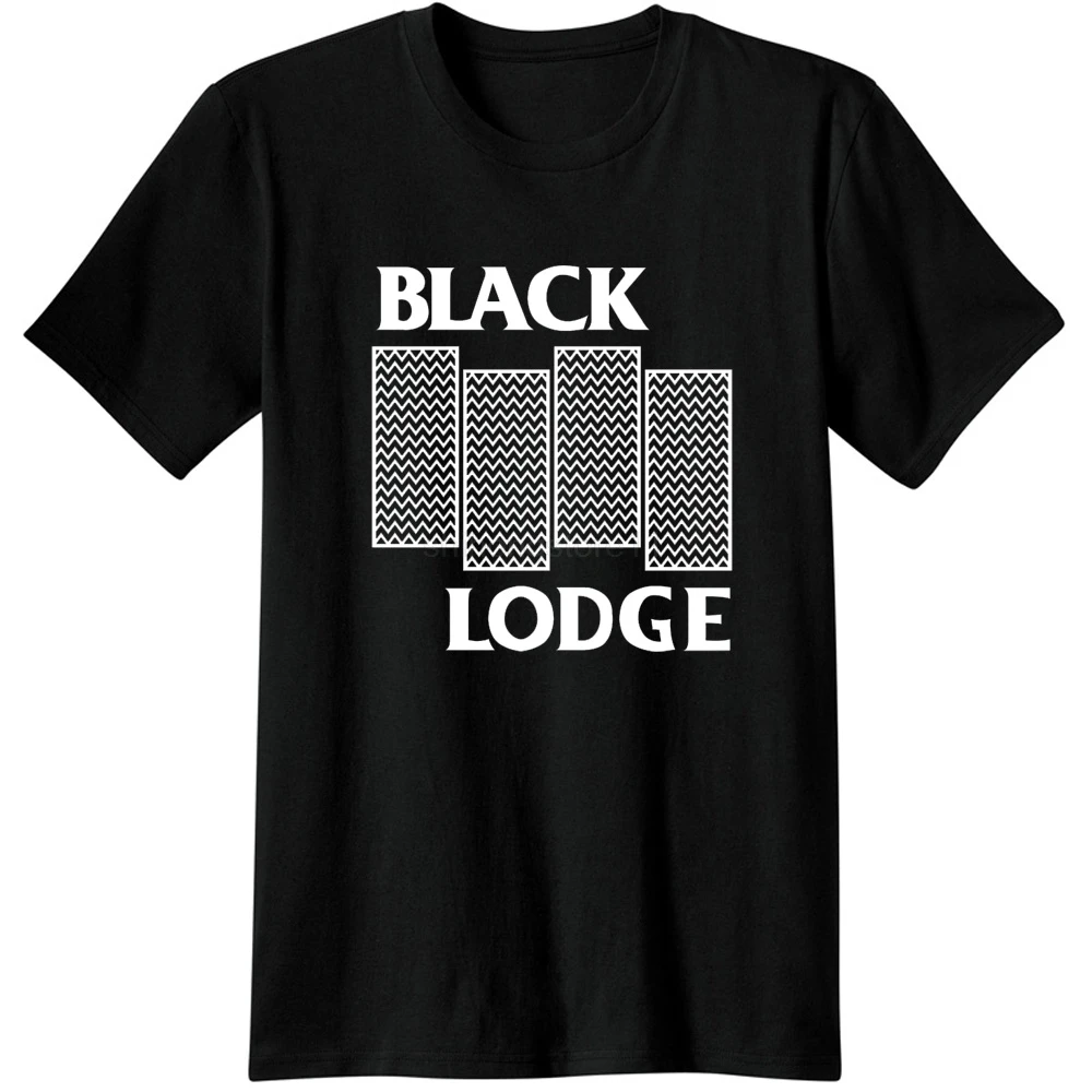 

Twin Peaks Black Lodge Men Casual Apparel T Shirts Fashion Novelty Television TV Show T-Shirts Men Tees short sleeve clothes 556