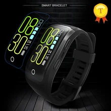 Новое поступление gps Смарт Группа Браслет мониторинга сердечного ритма 0,96 дюймов IP68 Профессиональные Водонепроницаемые 230 мАч умный Браслет