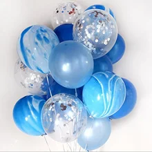 Конфетти воздушные шары игрушки воздушный шар набор Свадебная вечеринка прозрачный Круглый 12 дюймов День рождения украшения