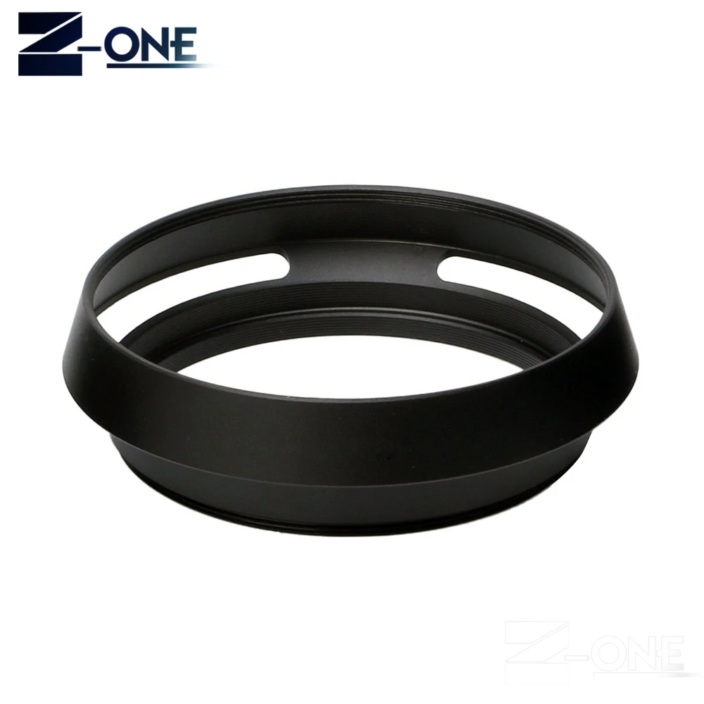 

Metal Lens Hood 37/39/40.5/43/46mm Screw-in Lente Protect + Lens Cap For Leica Canon Nikon Sony Olympus DLSR