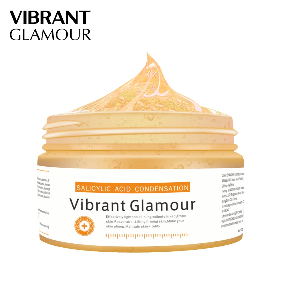 VIBRANT GLAMOUR Salicylic Acid Condensation Cream удалить маска для лица против прыщей масло управление уход за кожей лечение пигментации корректор 100 г