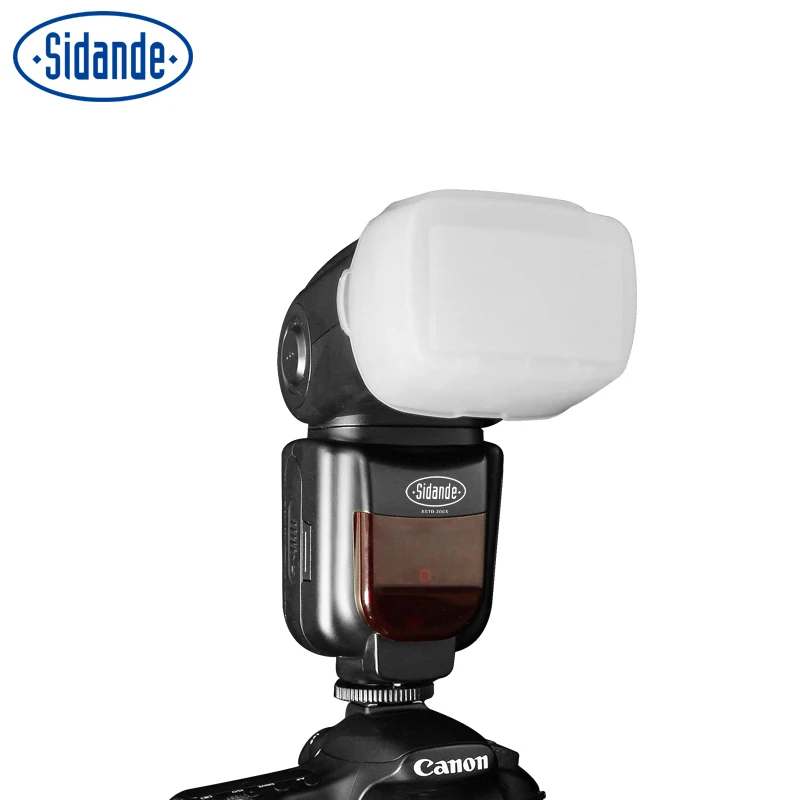 

Sidande Flash Diffuser Soft Box Diffuser Light Soft Diffuser for Nikon SB900 / SB910 fit for Canon 580 EX DF600 / DF660
