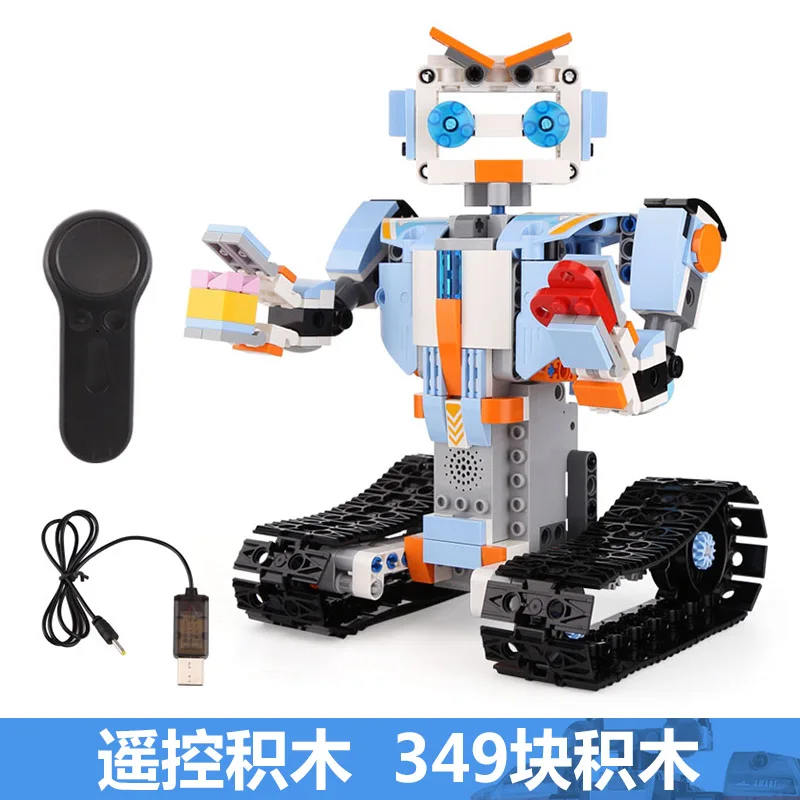 

Yeshin RC Toys The Robert M4 RC Robot Set Compatible with New Wall-E Building Blocks Bricks Movable Kid Toys Christmas Gift