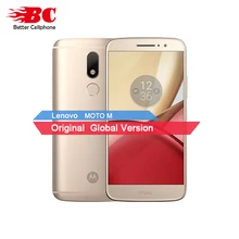 Original Motorola Moto M XT1662 Mobile Phone 4G LTE MTK Helio P10 Octa Core 5.5″ 4G RAM 32G ROM Android 6.0 16.0 PM Smartphone