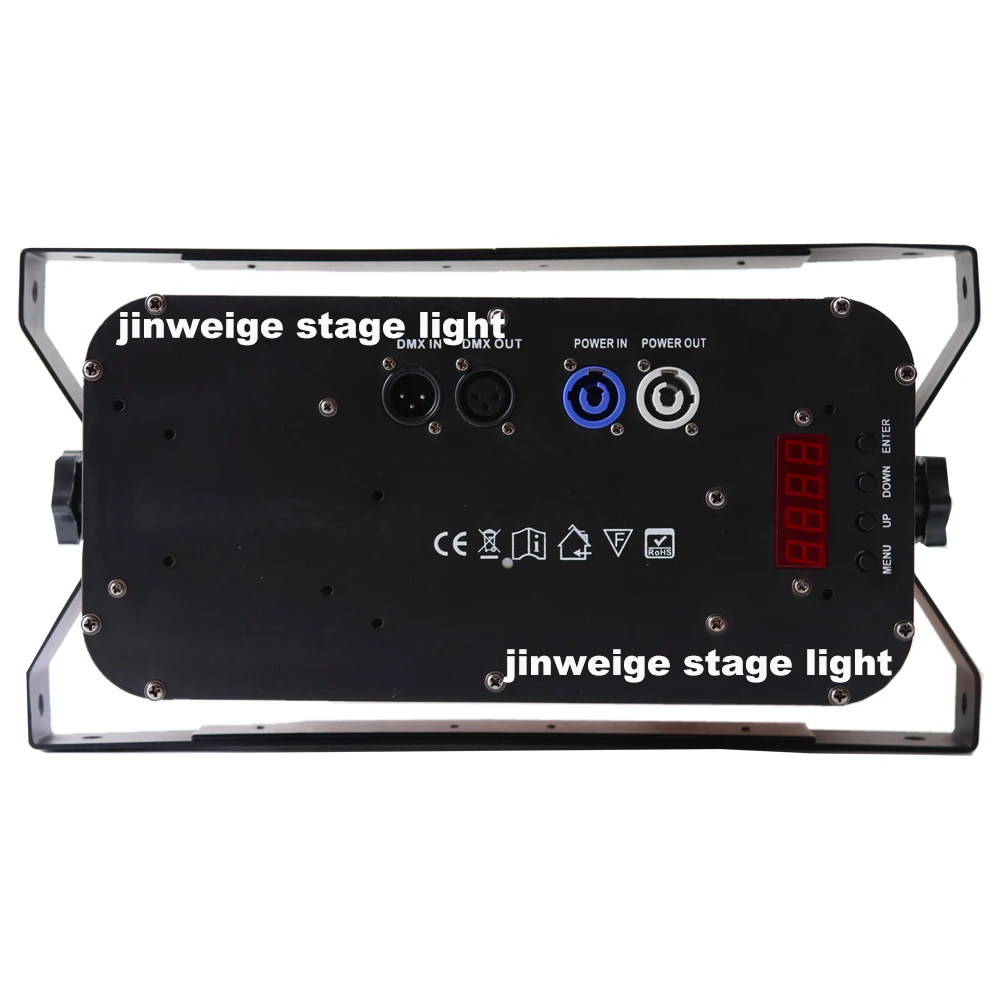 Бесплатная доставка 2 шт./лот Профессиональный 2x100 Вт RGBWA UV 6 в 1 COB Blinder Eyes