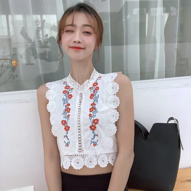 Damska koronkowa kamizelka bez rękawów Casual Tank bluzka w stylu Vintage haft koronki na co dzień miękkie topy kobiet Ma457 tanie tanio Kobiety Poliester COTTON Szyfonowa Tank tops REGULAR Floral women tank tops Mairuker women summer tank tops polyester chiffon Damska koronkowa kamizelka bez rękawów Casual Tank bluzka w stylu Vintage haft koronki na co dzień miękkie topy kobiet Ma457 tanie tanio Kobiety Poliester COTTON Szyfonowa Tank tops REGULAR Floral women tank tops Mairuker women summer tank tops polyester chiffon