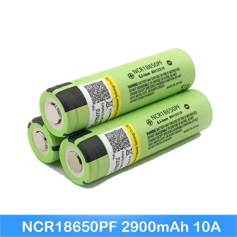 Аккумулятор 18650 ncr18650pf 2900 мАч литиевая аккумуляторная батарея для электронного