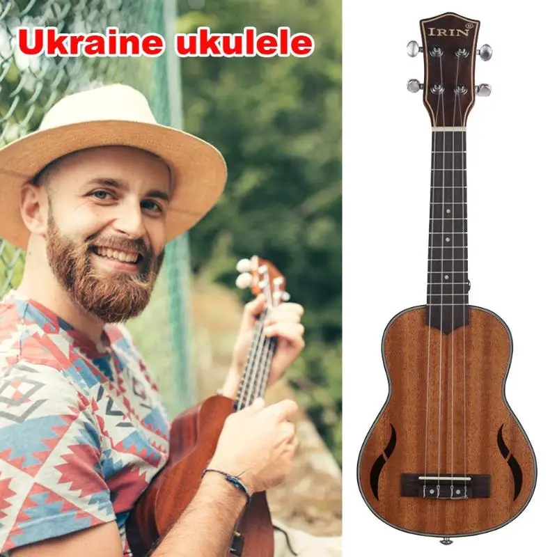 

21 inch Ukulele 4 String Hawaii Guitar Portable Acoustic Musical Instrument