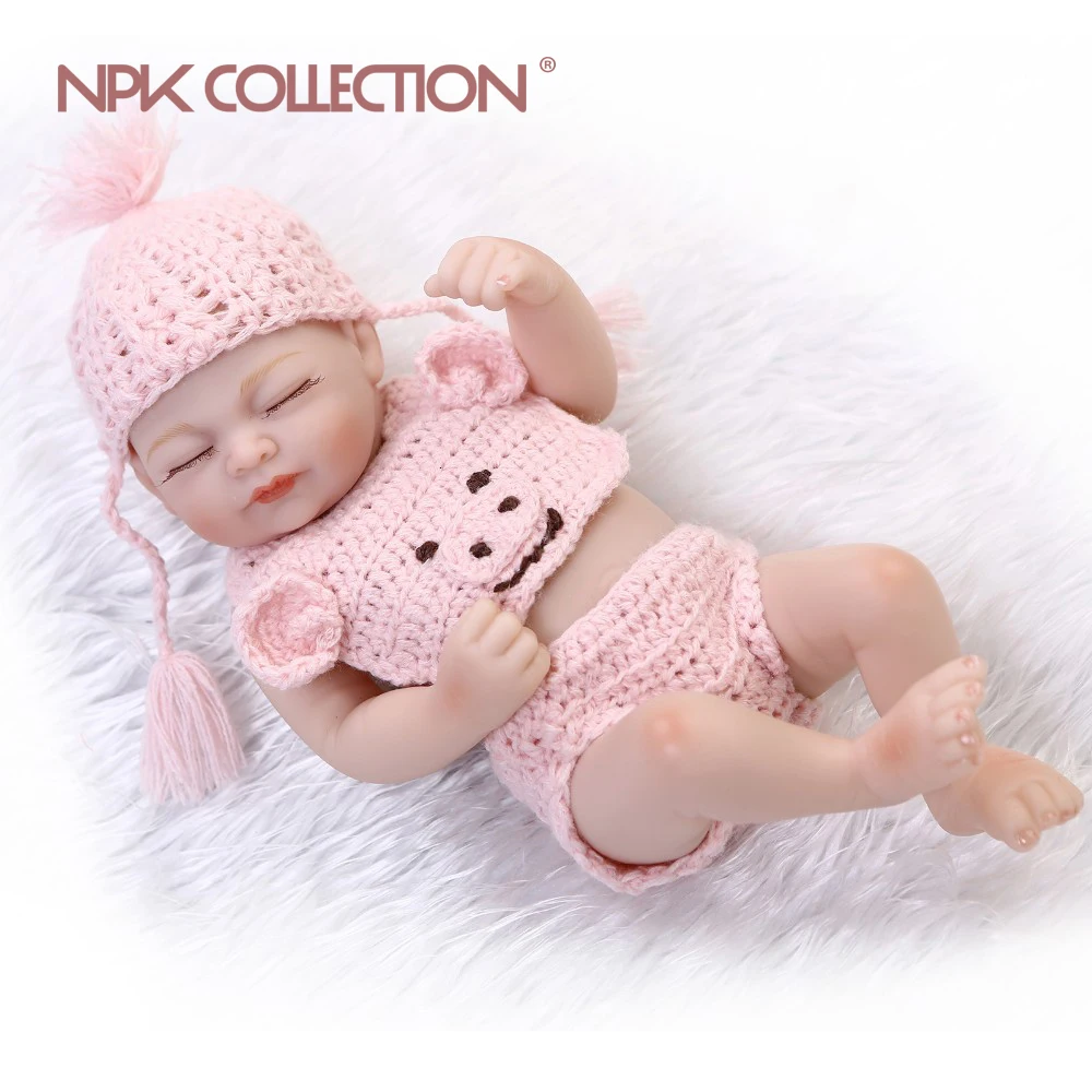 Realistic Soft Anatomically Correct 10" Reborn Baby Girl Doll Dolls AliExpress