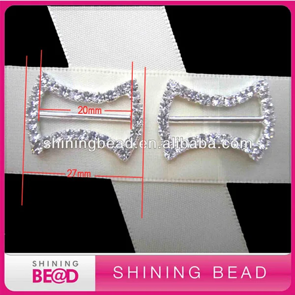 

hot sale 20mm crystal rhinestone buckle for chair sashes/wedding invitations
