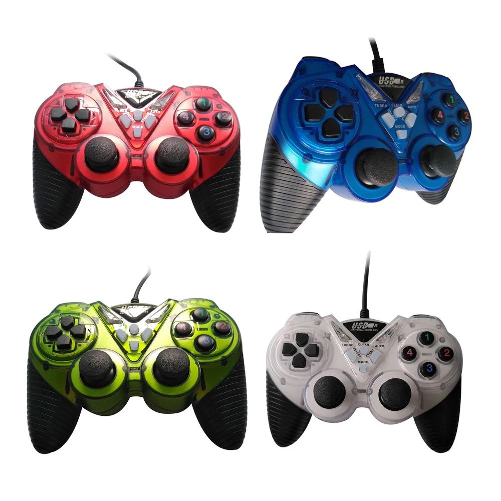 Xunbeifang 50 шт. много Проводной Gamepad ПК USB игровой контроллер для ПК джойстик