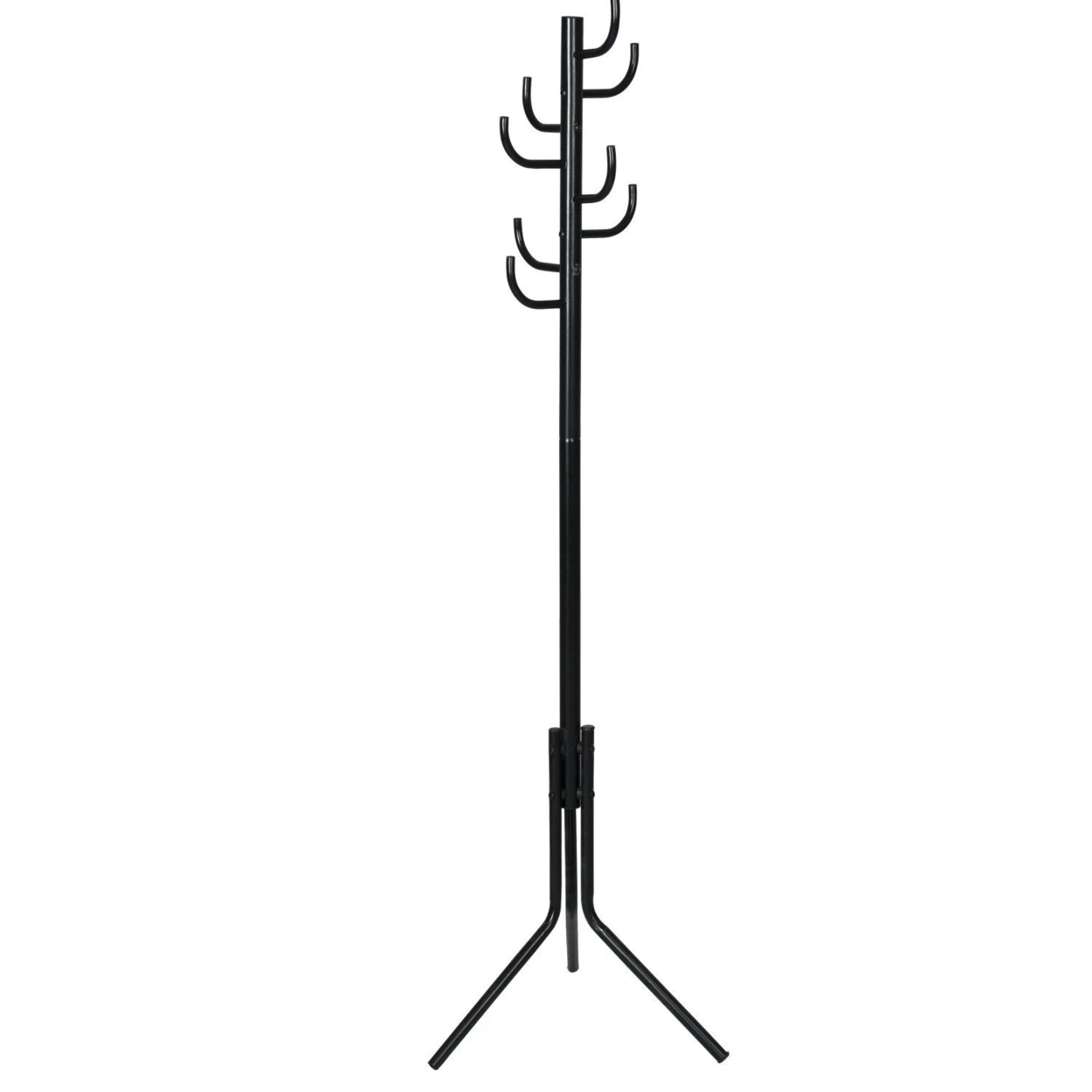FNBK-22141-1 Furinno YiJin Metal Hat And Coat Stand