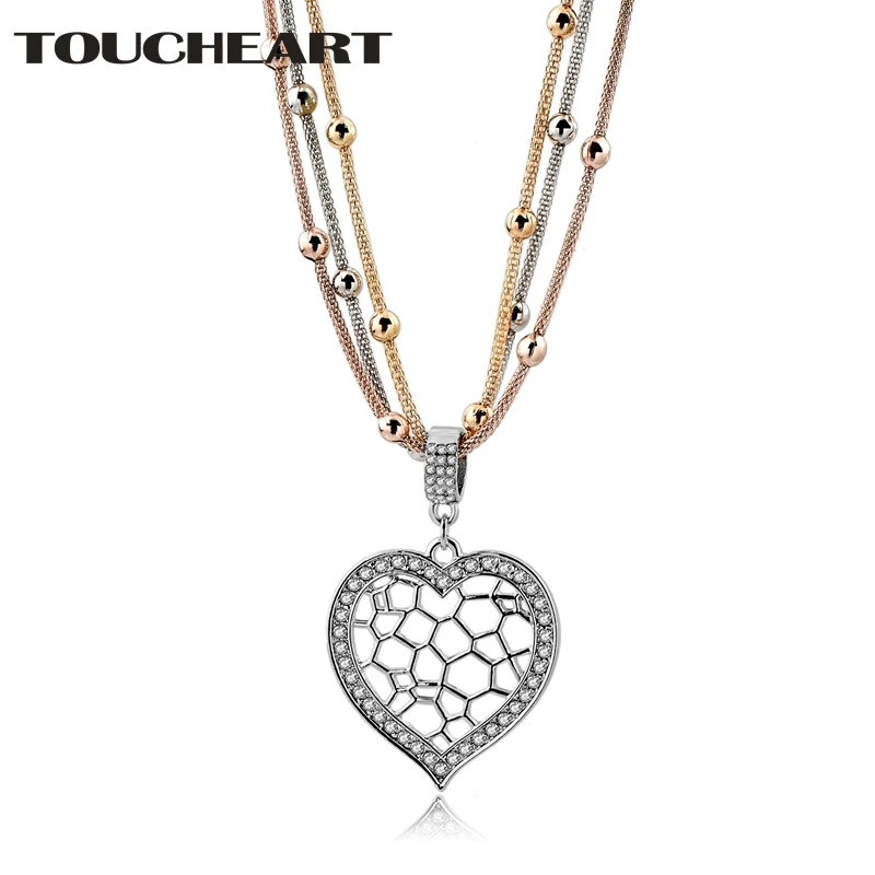

TOUCHEART Silver LOVE layered Necklace & Pendants Women & Men Display Necklace Chain Tree Of Llife Statement Necklaces SNE180010