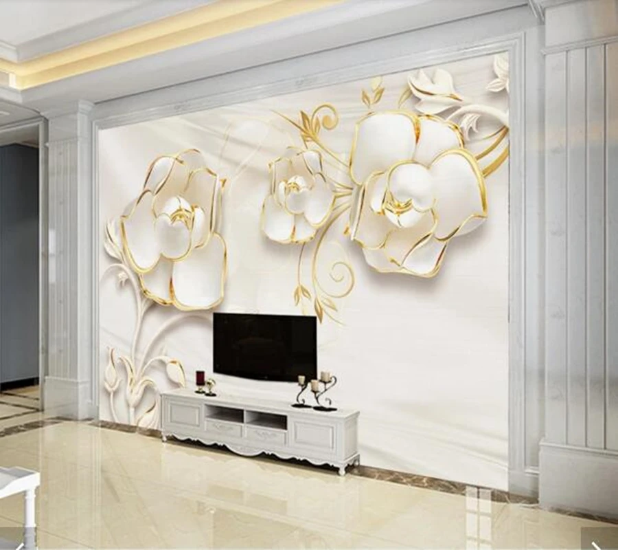 Modern wallpaper coffee beans and hot cocoa murals for Cafe Restaurant dessert shop background decorative roll paper | Обустройство