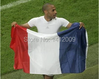 

Euro sellingFree Shipping 90*150cm Hanging The French National Flag Office/Activity/parade/Festival/Home Decoration fashion