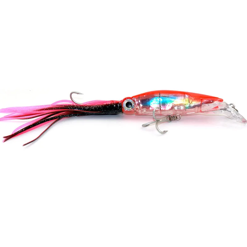 1 шт. 14 см 40 г # крючки пластиковые осьминог squid джиг рыбалка приманки бас воблер