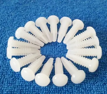 

3.3mm hole dia board rivet screw plastic Nylon PCB board fastener insulation electronic R clip plate fast clamp