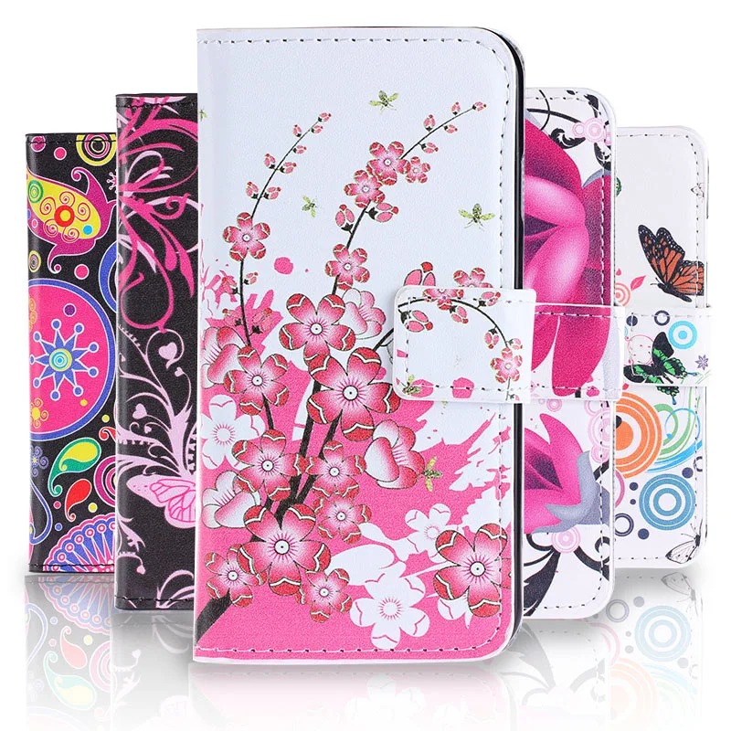 Fashion font b Cartoon b font Pictures Leather Case for Samsung Galaxy Core2 G355H Core 2