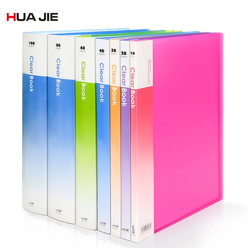 

Document Bag Transparent Display Book File Folder Desktop Paper Organizer Filing Products Office Supplies Color Random DB1051